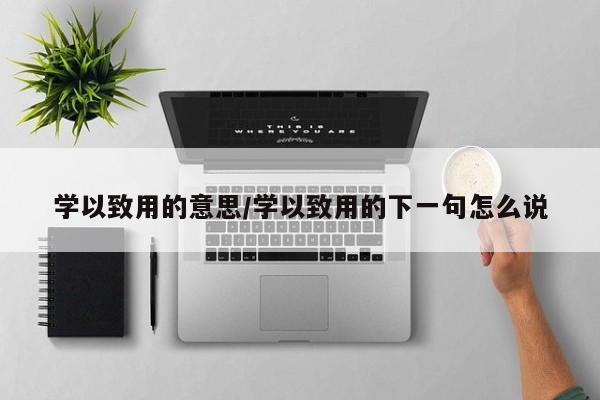 学以致用的意思/学以致用的下一句怎么说